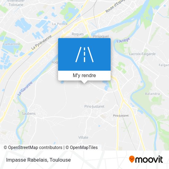 Impasse Rabelais plan