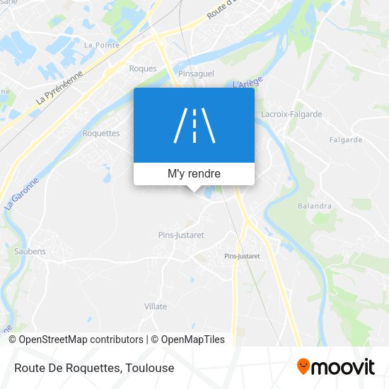 Route De Roquettes plan
