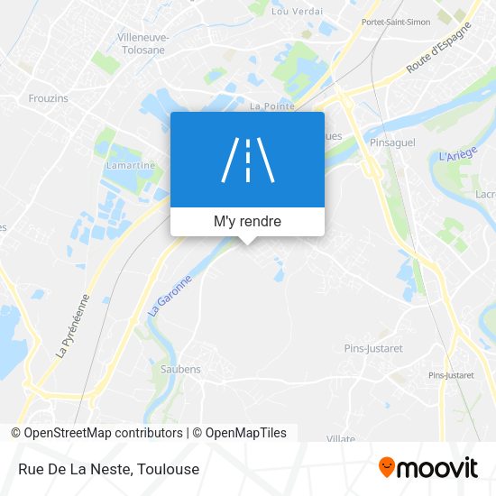 Rue De La Neste plan