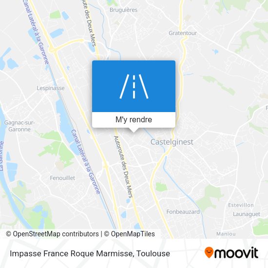 Impasse France Roque Marmisse plan