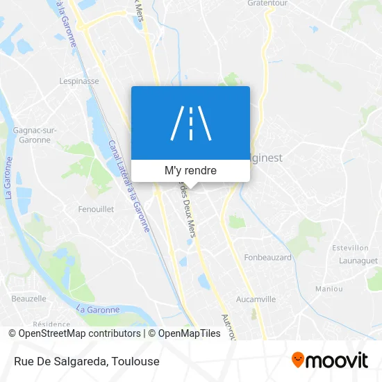 Rue De Salgareda plan