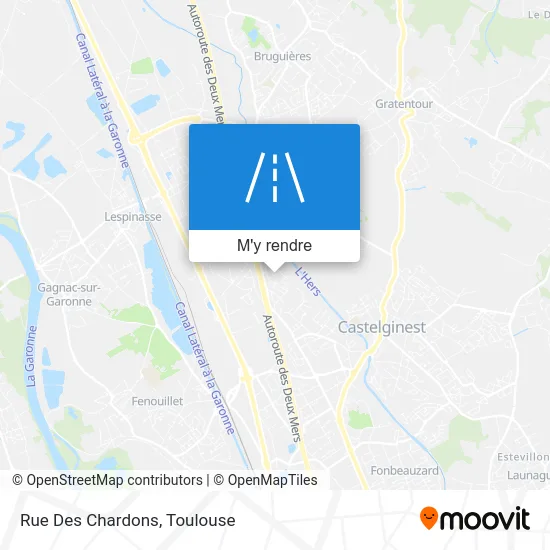 Rue Des Chardons plan