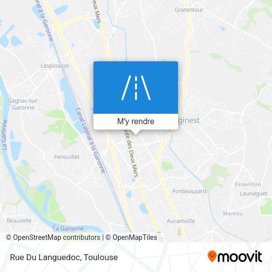 Rue Du Languedoc plan
