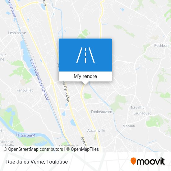 Rue Jules Verne plan
