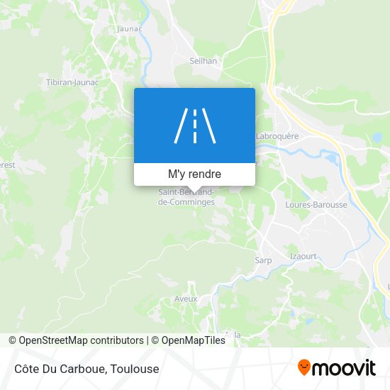 Côte Du Carboue plan
