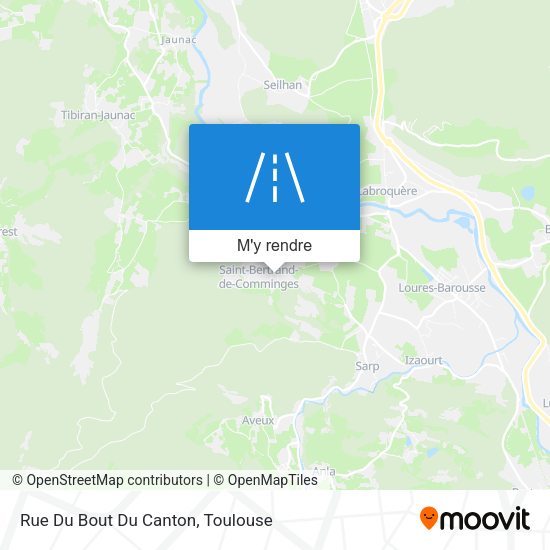 Rue Du Bout Du Canton plan