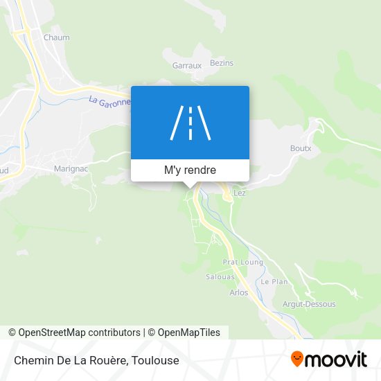 Chemin De La Rouère plan