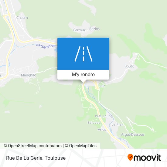 Rue De La Gerle plan