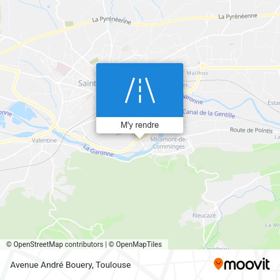 Avenue André Bouery plan