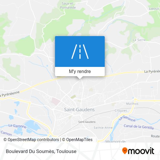 Boulevard Du Soumès plan