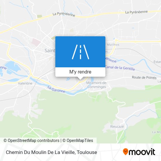 Chemin Du Moulin De La Vieille plan