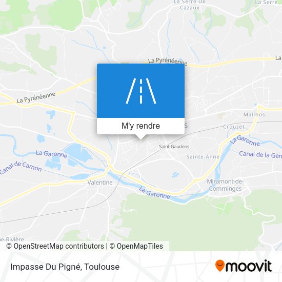 Impasse Du Pigné plan