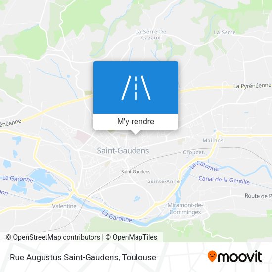 Rue Augustus Saint-Gaudens plan