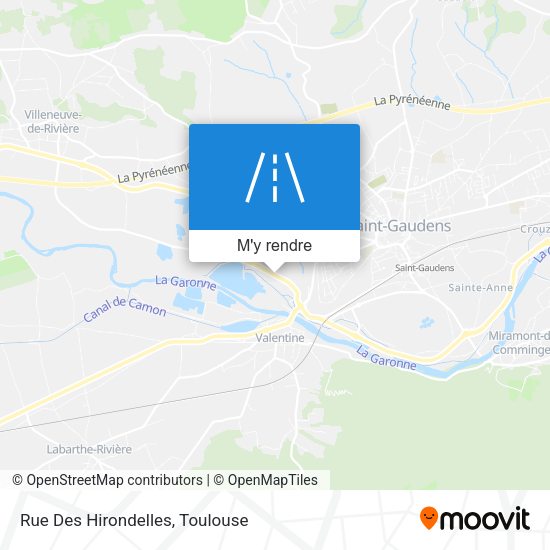 Rue Des Hirondelles plan
