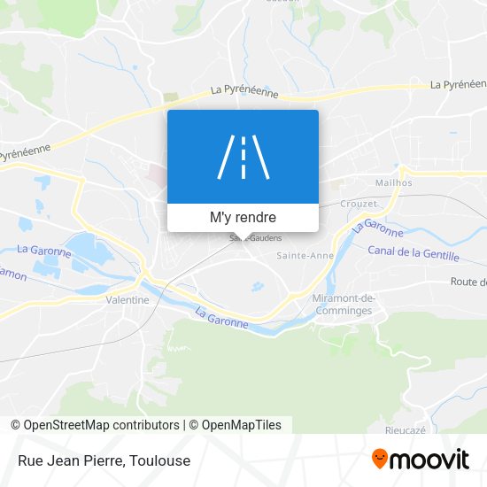 Rue Jean Pierre plan