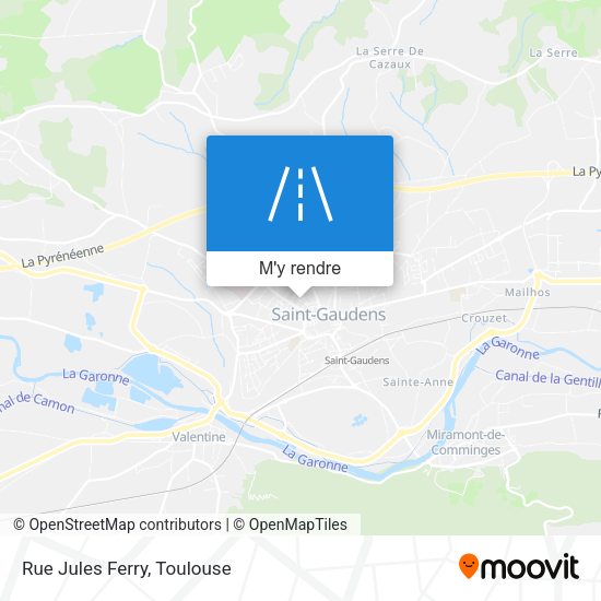 Rue Jules Ferry plan