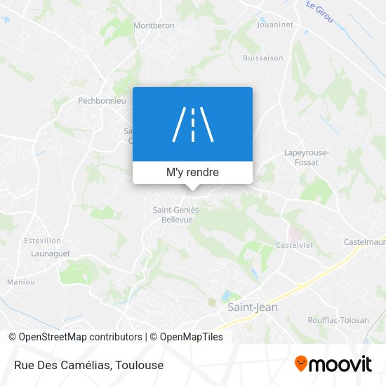 Rue Des Camélias plan