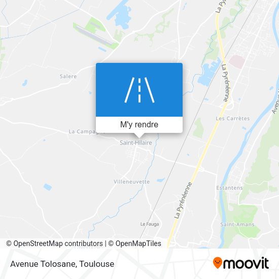 Avenue Tolosane plan