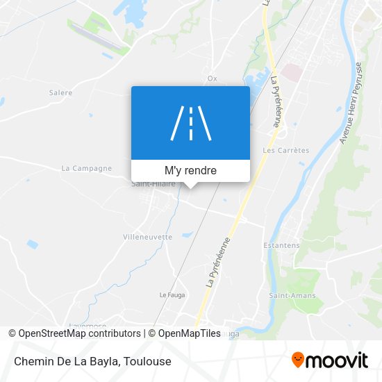 Chemin De La Bayla plan