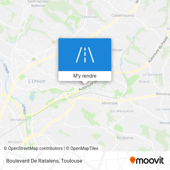 Boulevard De Ratalens plan