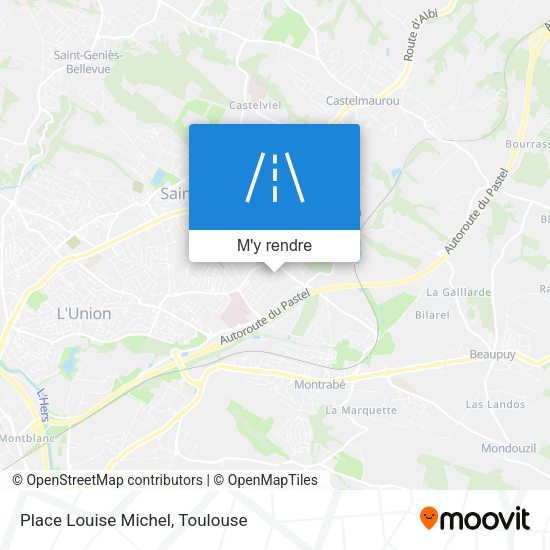Place Louise Michel plan