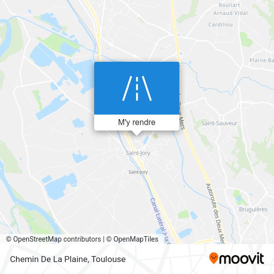 Chemin De La Plaine plan