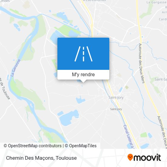 Chemin Des Maçons plan