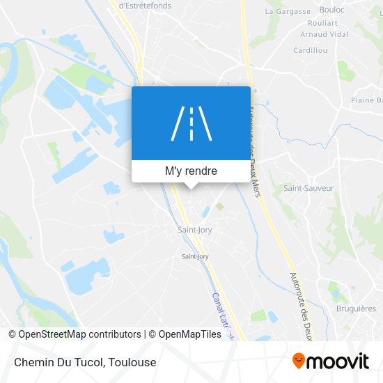 Chemin Du Tucol plan
