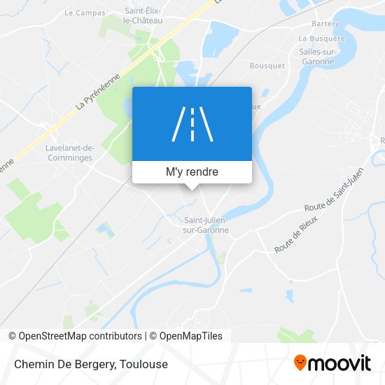 Chemin De Bergery plan