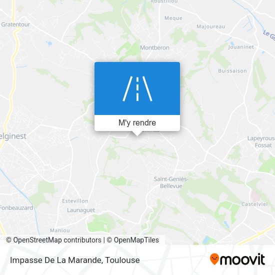 Impasse De La Marande plan