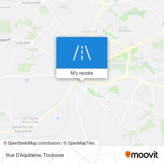 Rue D'Aquitaine plan