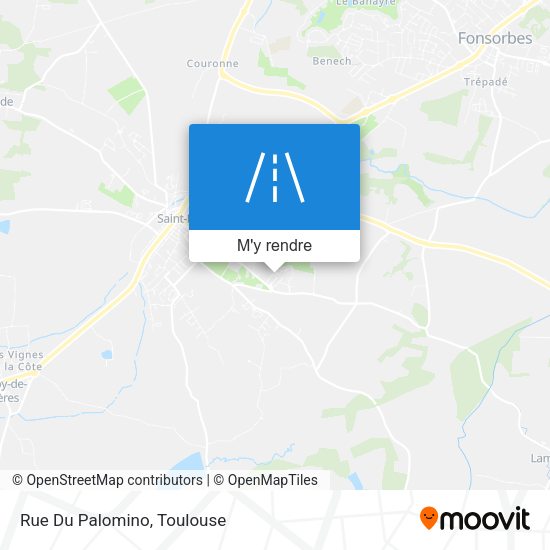 Rue Du Palomino plan