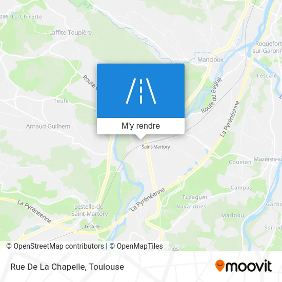 Rue De La Chapelle plan