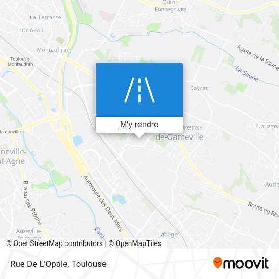 Rue De L'Opale plan