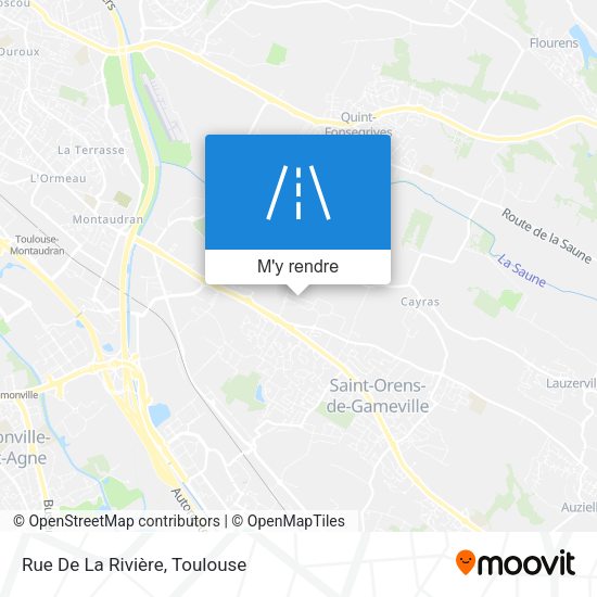Rue De La Rivière plan