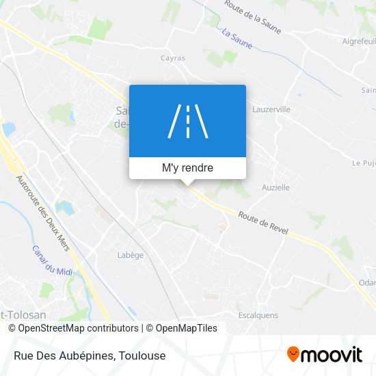 Rue Des Aubépines plan