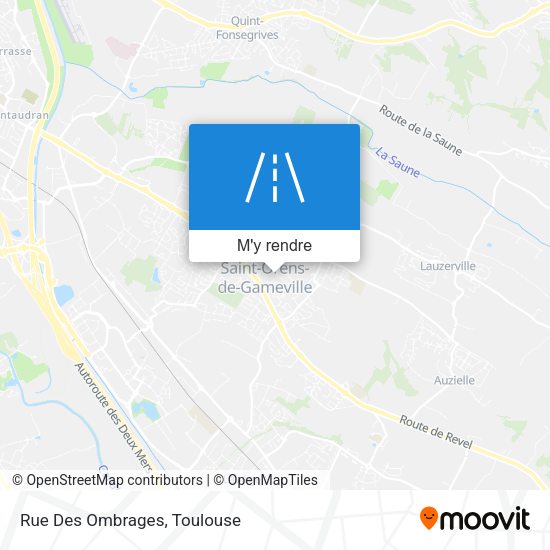 Rue Des Ombrages plan