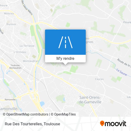 Rue Des Tourterelles plan