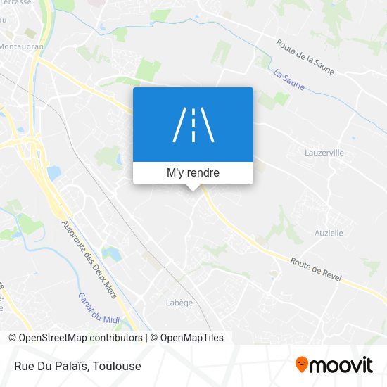 Rue Du Palaïs plan
