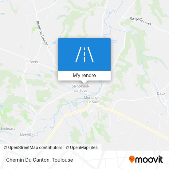 Chemin Du Canton plan