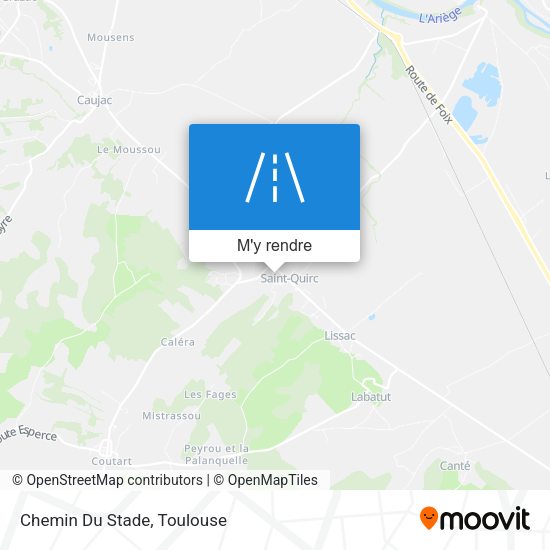 Chemin Du Stade plan