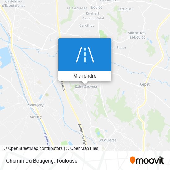 Chemin Du Bougeng plan