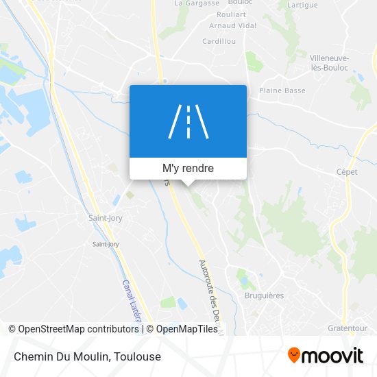 Chemin Du Moulin plan