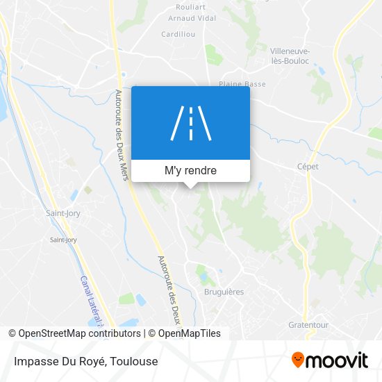 Impasse Du Royé plan