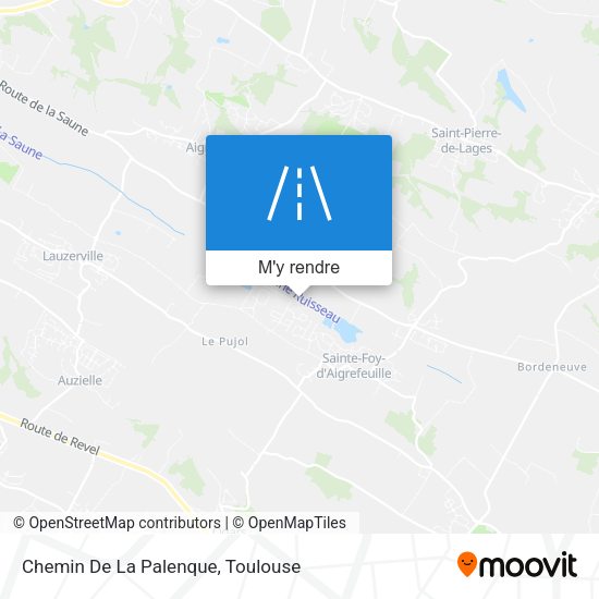 Chemin De La Palenque plan