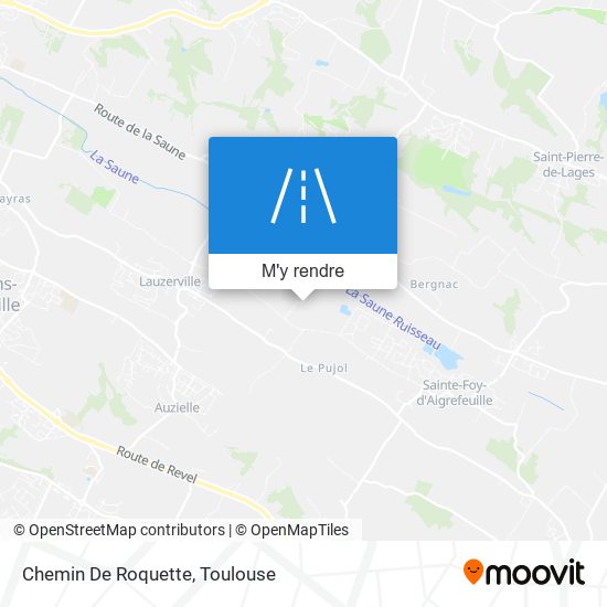 Chemin De Roquette plan