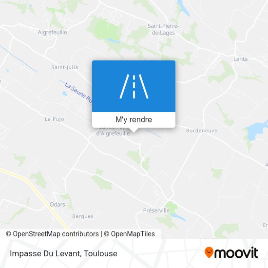 Impasse Du Levant plan