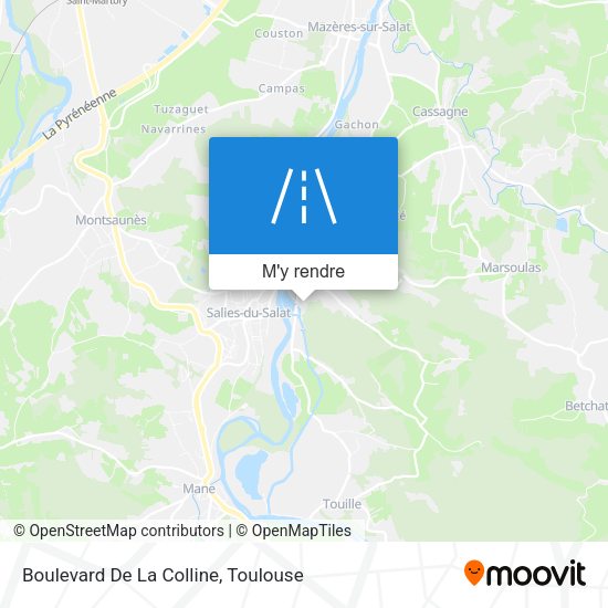 Boulevard De La Colline plan