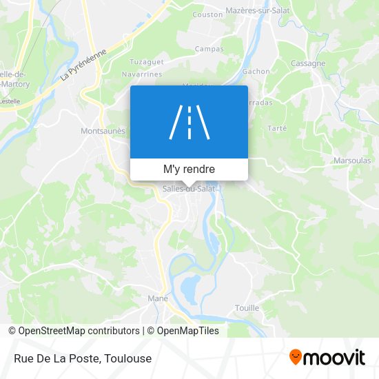 Rue De La Poste plan
