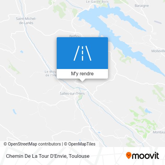 Chemin De La Tour D'Envie plan